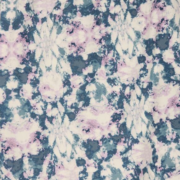 Livi Active Lane Bryant Shorts Leggings 30 32 Floral Blue Pink Pockets 46x11 - Picture 10 of 12